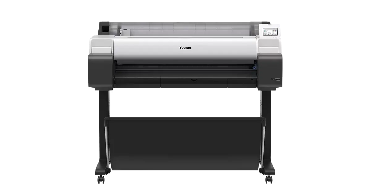 Plotter A0 Canon TM-340 con piedistallo